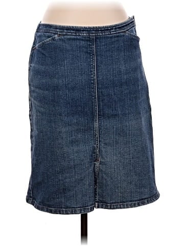 Ann Taylor Factory Denim Skirt (view 1)
