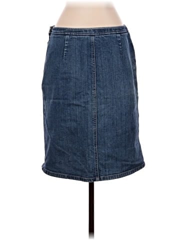 Ann Taylor Factory Denim Skirt (view 2)