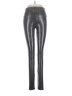 7 For All Mankind 100% Polyurethane Metallic Silver Leggings Size XS - photo 1