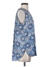 Not Your Daughter's Jeans 100% Polyester Blue Sleeveless Blouse Size S - photo 4