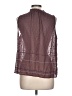 Dolan 100% Polyester Brown Sleeveless Blouse Size L - photo 2