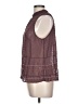 Dolan 100% Polyester Brown Sleeveless Blouse Size L - photo 5