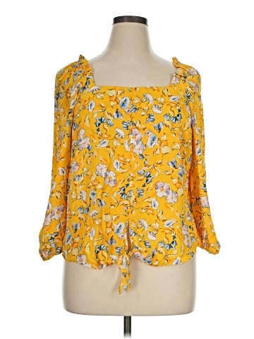 Eclair 3/4 Sleeve Blouse (view 1)