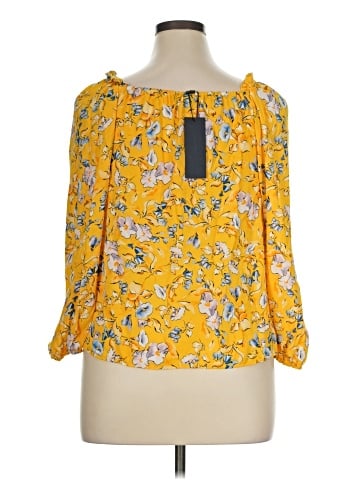 Eclair 3/4 Sleeve Blouse (view 2)