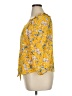 Eclair 100% Polyester Yellow 3/4 Sleeve Blouse Size XL - photo 5