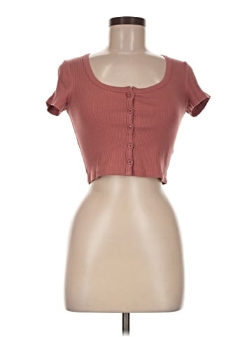 Urban Outfitters Short Sleeve Henley (view 1)