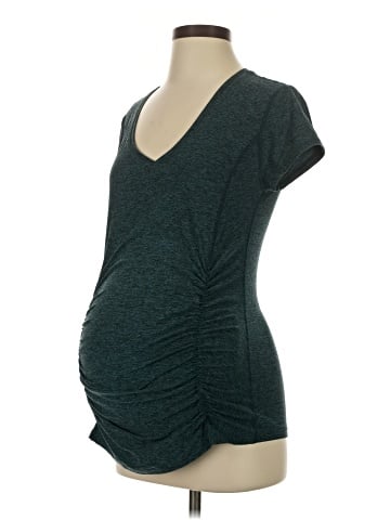 Beyond the Bump by Beyond Yoga Short Sleeve T-Shirt (view 1)