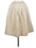 AFOUR Chevron-herringbone Tan Formal Skirt Size M - photo 2