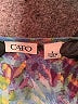 Cato 100% Polyester Print Blue Casual Dress Size 8 - photo 4