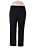 Ruby Rd. Solid Black Casual Pants Size 18 - photo 1