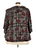 I.N. Studio Burgundy Poncho Size 3X - photo 2