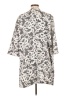 Jones Studio Print Gray Trenchcoat Size L (estimated) - photo 2