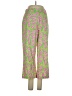 Sunny Leigh Paisley Green Casual Pants Size 4 - photo 1