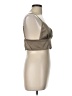 Mable Tan Sleeveless Blouse Size L - photo 4