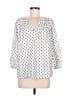 Universal Thread White 3/4 Sleeve Blouse Size M - photo 1