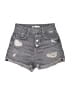 Zara Gray Denim Shorts Size 6 - photo 1