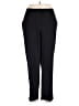 Bar III Solid Black Dress Pants Size 16W - photo 1
