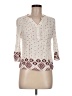 Fun2Fun Ivory 3/4 Sleeve Blouse Size M - photo 1