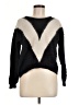 Juicy Couture Chevron-herringbone Black Pullover Sweater Size M - photo 1