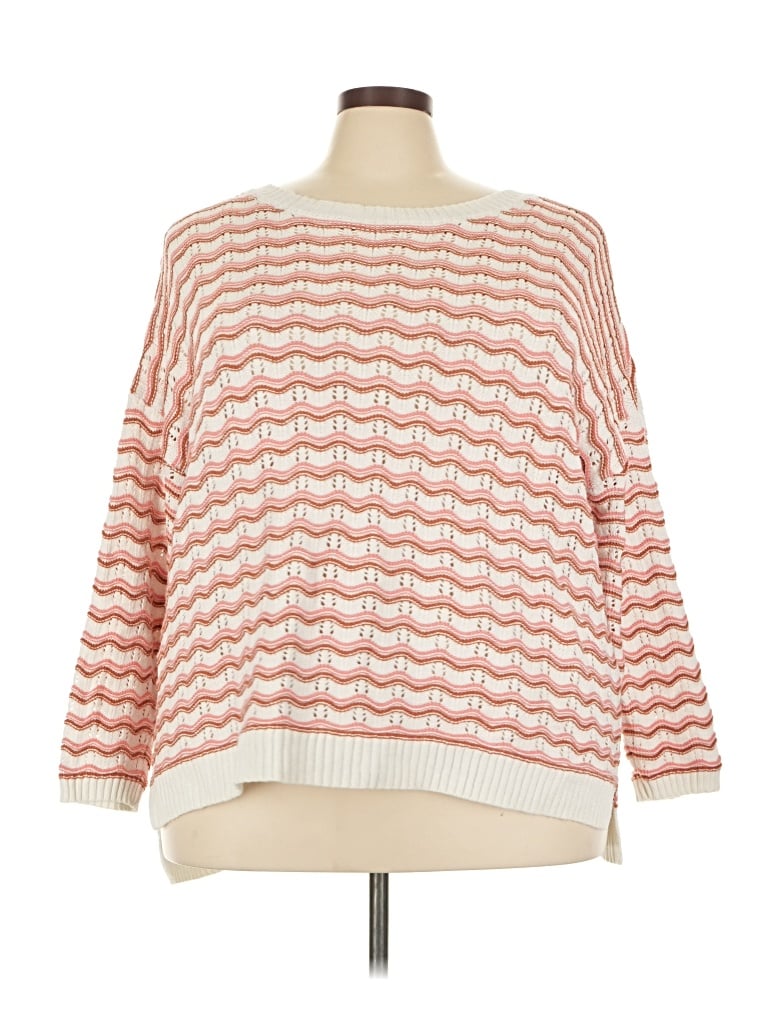 Pre-owned Maurices Pullover Sweater In Pink