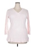 Karen Scott 100% Acrylic Pink Pullover Sweater Size XXL - photo 1