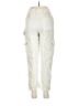 Forever 21 100% Cotton Ivory Cargo Pants Size M - photo 2