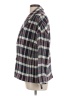Zara Basic Plaid Burgundy Blazer Size L - photo 5