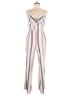 Trixxi Stripes Ivory Jumpsuit Size XL - photo 1