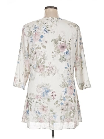 Indigo Soul 3/4 Sleeve Blouse (view 2)
