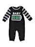 Steady Graphic Black Long Sleeve Onesie Size 3-6 mo - photo 1