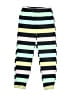 Justice 100% Recycled Polyester Stripes Green Track Pants Size 8 - photo 1