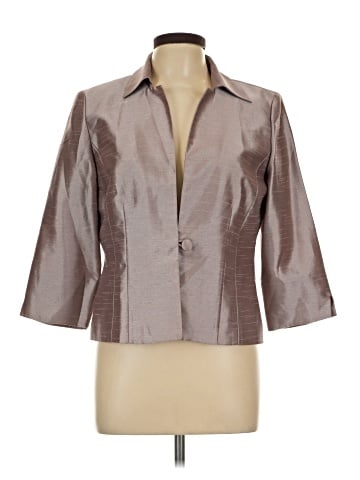 Jessica Howard 3/4 Sleeve Button-Down Shirt (view 1)