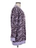 Ann Taylor Animal Print Purple Pullover Sweater Size M - photo 4