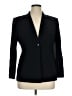 Kasper A.S.L. 100% Polyester Black Blazer Size 14 Petite - photo 1