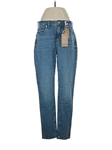 Madewell 9" Mid-Rise Skinny Jeans in Comfort Stretch: Eco Edition (view 1)