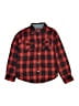 7 For All Mankind 100% Cotton Plaid Red Jacket Size 6 - photo 1