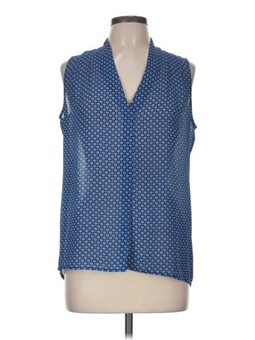 Rose + Olive Sleeveless Blouse (view 1)