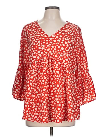 Andree by UNIT 3/4 Sleeve Blouse (view 1)