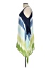 ASHRO 100% Rayon Tie-dye Blue Casual Dress Size L - photo 5