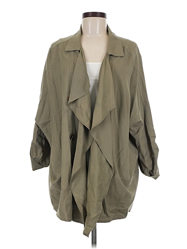 Pre-owned Azalea Jacket In Green
