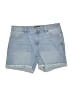 d.jeans Blue Denim Shorts Size 8 - photo 1