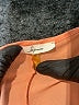 Soprano 100% Polyester Orange Sleeveless Top Size S - photo 7