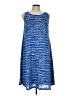 Papillon Blue Casual Dress Size L - photo 1