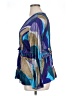 Bay Studio 100% Polyester Blue Romper Size 1X - photo 5