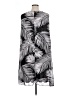 Catherines Graphic Black Casual Dress Size 1X - photo 2