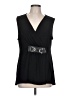 Alfani Black Sleeveless Blouse Size L - photo 1