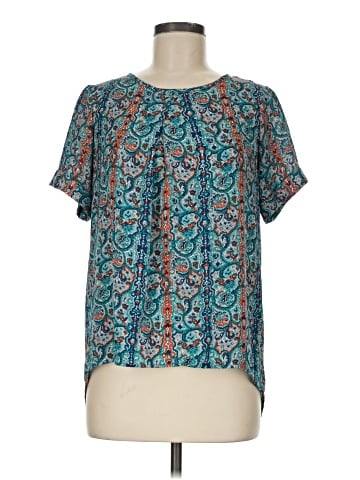 June & Hudson Short Sleeve Blouse (view 1)