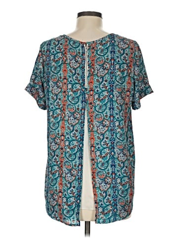 June & Hudson Short Sleeve Blouse (view 2)