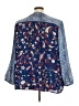 Woman Within Blue 3/4 Sleeve Blouse Size 30 (3X) - photo 2