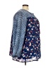 Woman Within Blue 3/4 Sleeve Blouse Size 30 (3X) - photo 4